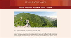 Desktop Screenshot of chinesischemauer.net