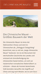 Mobile Screenshot of chinesischemauer.net